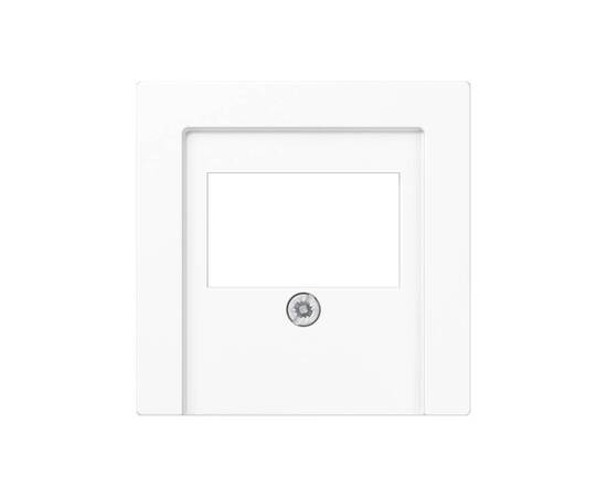 Накладка розетки TAE, моно/стерео-аудиорозетки Jung A 500 белая A569PLTWW