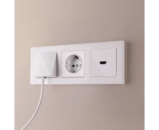Розетка HDMI Werkel белый W1186001 4690389155543, изображение 4