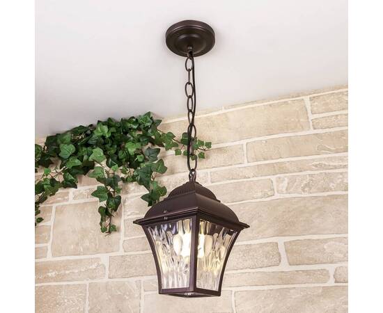 Уличный подвесной cветильник Elektrostandard Apus H шоколад GL 1009H a043114, изображение 3