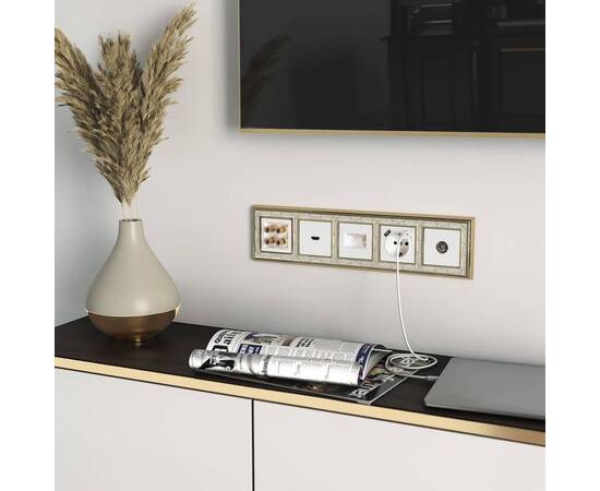 Розетка двойная Ethernet RJ-45 Werkel белый W1181101 4690389155376, изображение 4