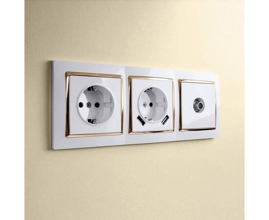 ТВ-розетка оконечная Werkel белый W1183001 4690389155390, изображение 4