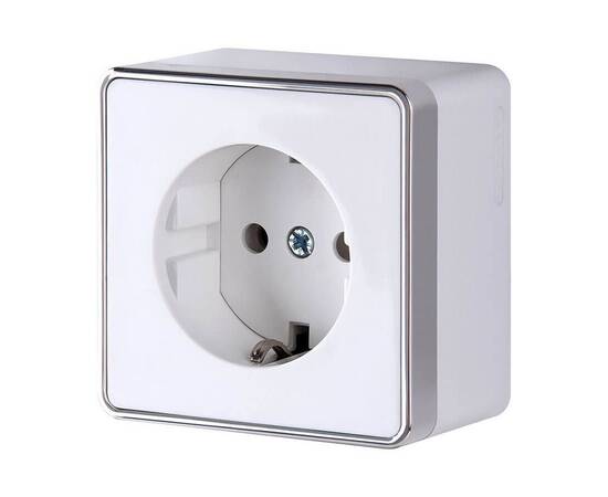 Розетка с заземлением Werkel Gallant белый W5071001 4690389164460