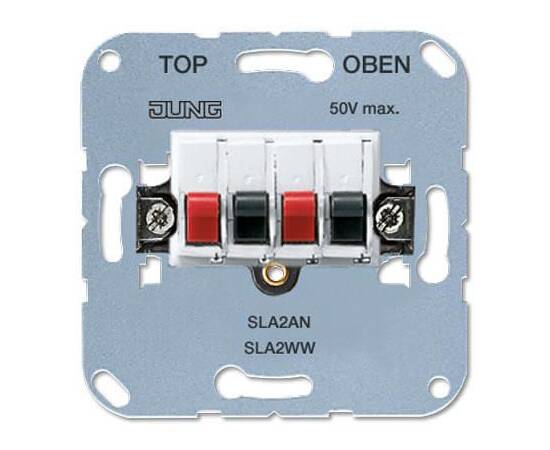 Аудиорозетка Jung SLA2WW