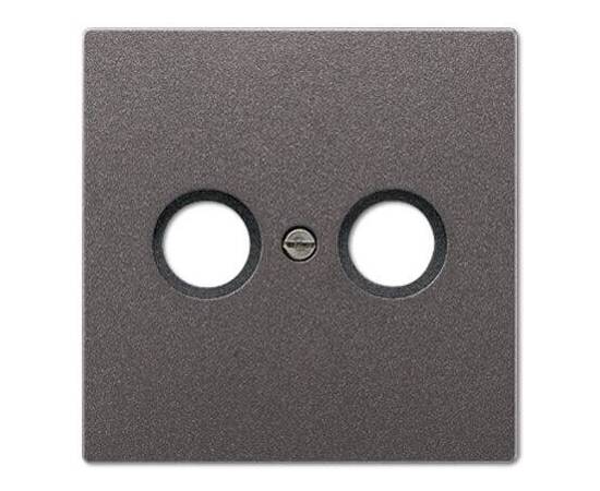 Накладка TV-FM розетки Jung LS 990 антрацит AL2990TVAN