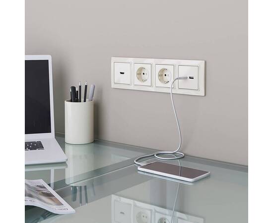 Розетка HDMI Werkel слоновая кость W1186003 4690389155871, изображение 4