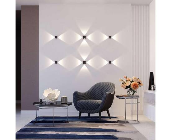 Уличный настенный светодиодный светильник Odeon Light Hightech Miko 4222/4WL, изображение 5