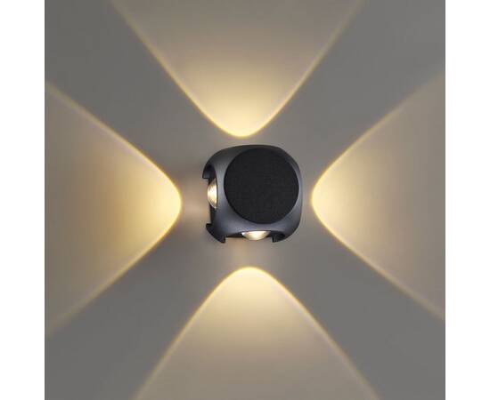 Уличный настенный светодиодный светильник Odeon Light Hightech Miko 4222/8WL, изображение 3