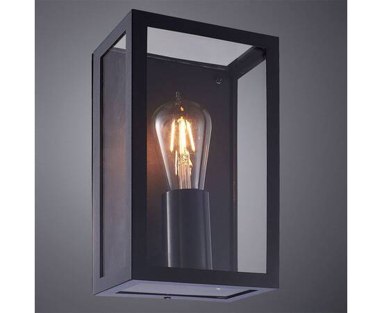 Уличный настенный светильник Arte Lamp Belfast A4569AL-1BK, изображение 2