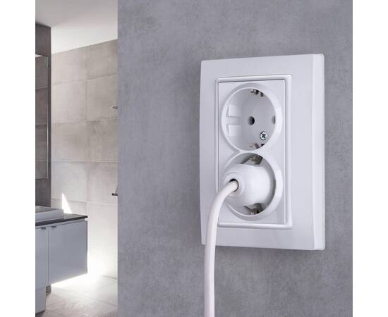 Розетка двойная с заземлением Werkel белый W1172001 4690389155352, изображение 2
