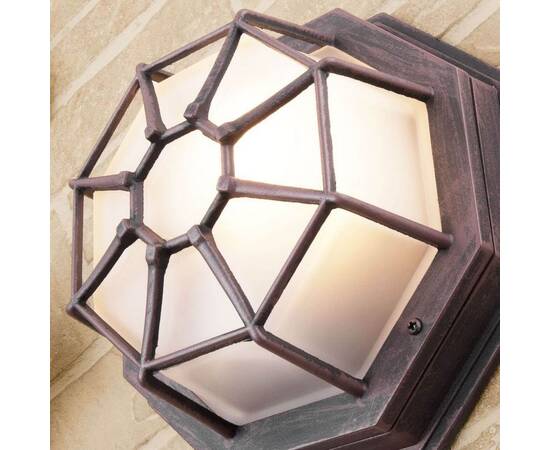 Уличный настенный светильник Elektrostandard Telarana GL 1023D капучино a043661, изображение 3