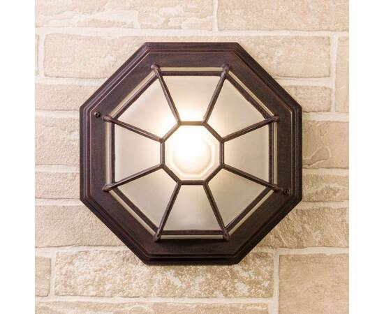 Уличный настенный светильник Elektrostandard Telarana GL 1023D капучино a043661, изображение 4