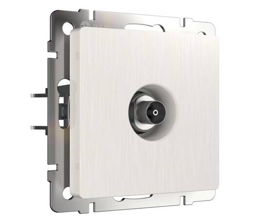 ТВ-розетка оконечная Werkel перламутровый рифленый W1183013 4690389161100