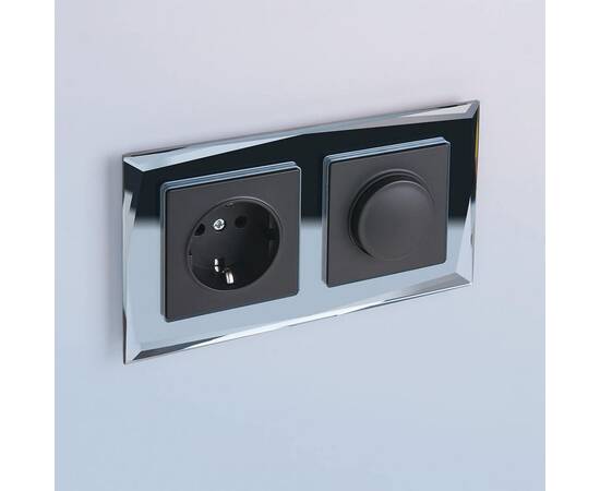 Розетка Werkel с заземлением и шторками черный матовый W1171108 4690389156885, изображение 11