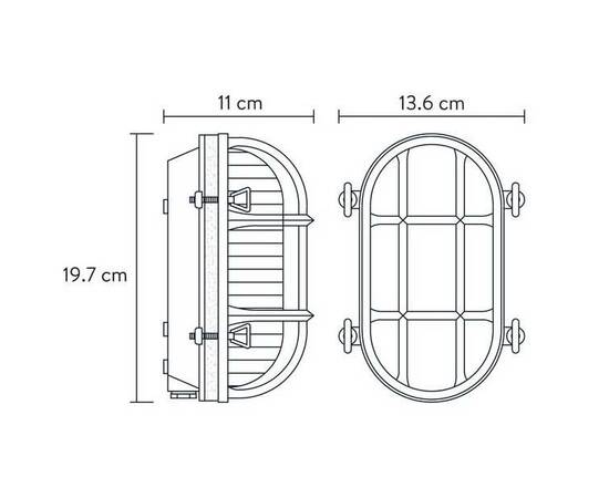 Уличный настенный светильник Lucide Dudley 11891/20/30, изображение 2