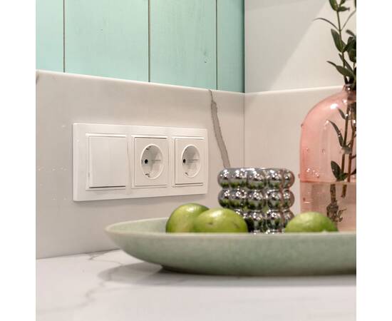Розетка с заземлением Werkel белый W1171001 4690389155116, изображение 4