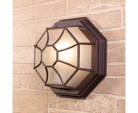 Уличный настенный светильник Elektrostandard Telarana GL 1024D капучино a043660, изображение 2