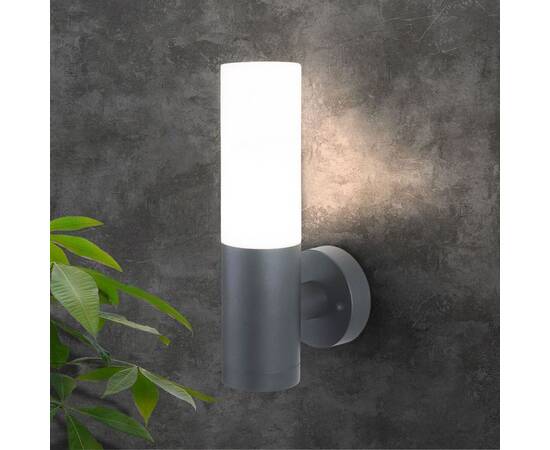 Уличный настенный светильник Elektrostandard 1418 Techno серый a049718, изображение 4