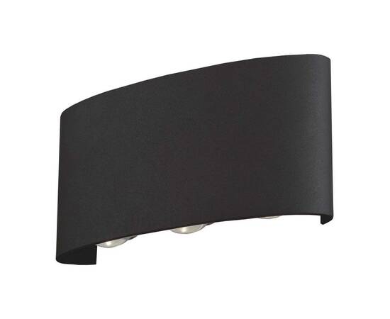 Уличный настенный светодиодный светильник Elektrostandard 1551 Techno Led черный a049671