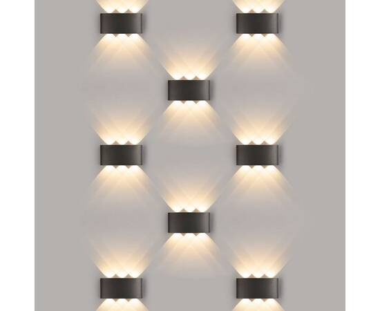 Уличный настенный светодиодный светильник Elektrostandard 1551 Techno Led черный a049671, изображение 4