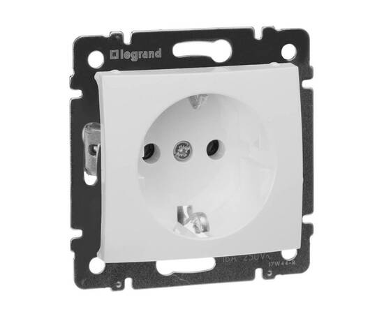 Розетка 2К+3 Legrand Valena 16A 250V белая 774420