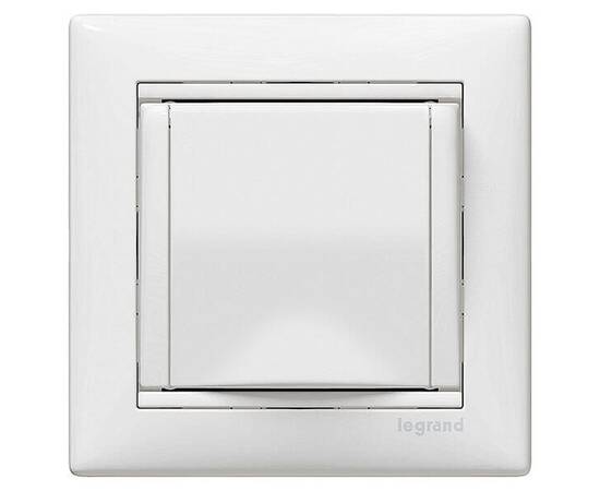 Розетка 2К+3 Legrand Valena 16A 250V с крышкой белая 774422, изображение 2
