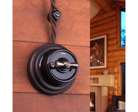 Набор изоляторов Werkel без винта Retro коричневый W6431414 4690389166228, изображение 2