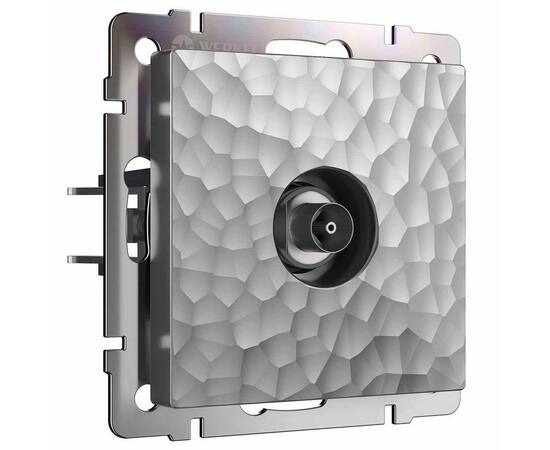 ТВ-розетка Werkel Hammer оконечная серебряный W1283006 4690389163074
