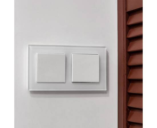 Перекрестный выключатель одноклавишный Werkel белый W1113001 4690389155086, изображение 5