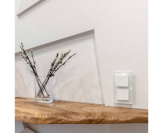 Перекрестный выключатель одноклавишный Werkel белый W1113001 4690389155086, изображение 8