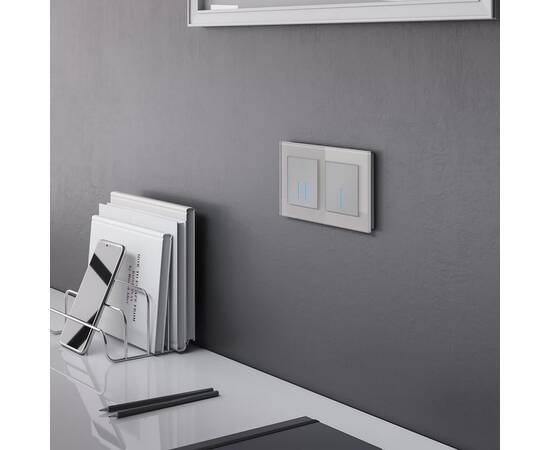 Рамка на 2 поста Werkel Favorit дымчатый W0021117 4690389159695, изображение 4