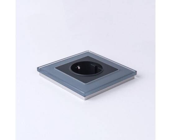 Розетка с заземлением Werkel черный матовый W1171008 4690389156878, изображение 13