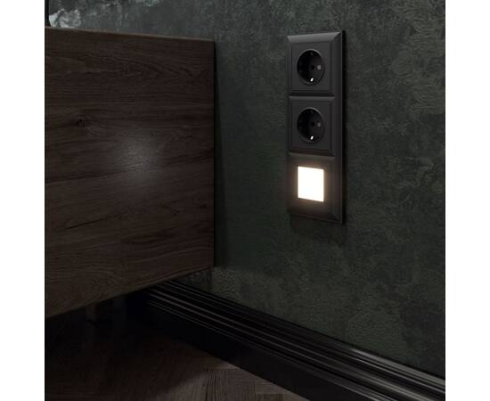 Розетка с заземлением Werkel черный матовый W1171008 4690389156878, изображение 16