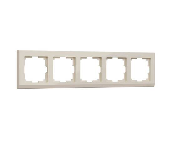 Рамка на 5 постов Werkel Stark слоновая кость