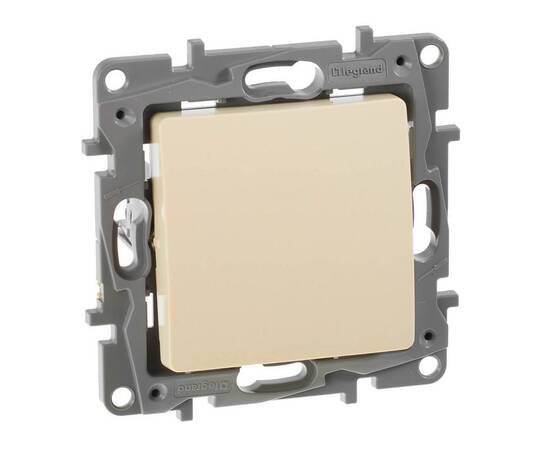 Выключатель одноклавишный Legrand Etika 10A 250V слоновая кость 672301