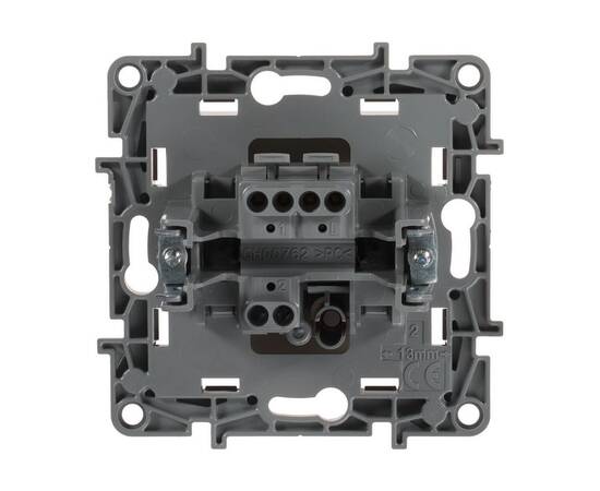 Выключатель одноклавишный Legrand Etika 10A 250V слоновая кость 672301, изображение 3