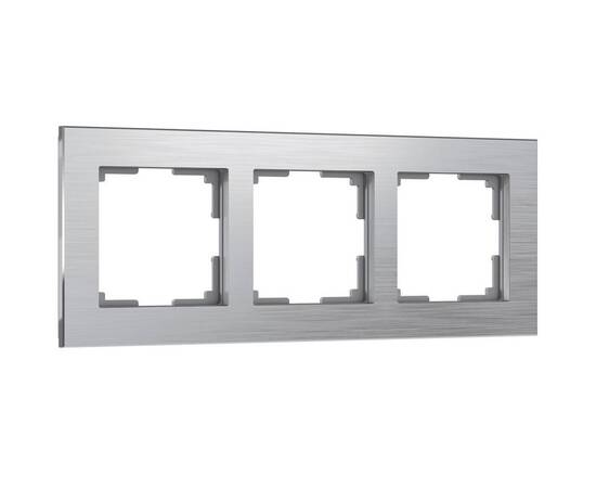 Рамка на 3 поста Werkel Aluminium алюминий W0031706 4690389158063