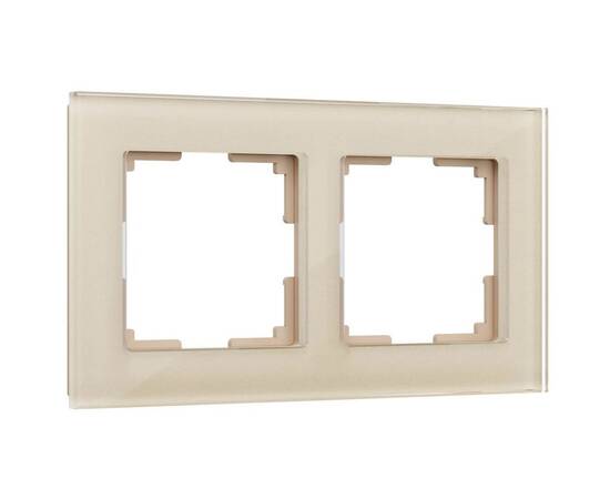 Рамка на 2 поста Werkel Favorit шампань W0021111 4690389159596