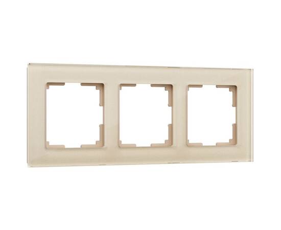 Рамка на 3 поста Werkel Favorit шампань W0031111 4690389159794