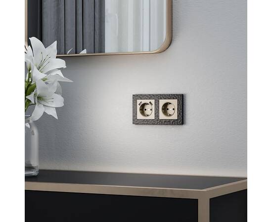 Розетка с заземлением Werkel шампань W1171011 4690389157363, изображение 4