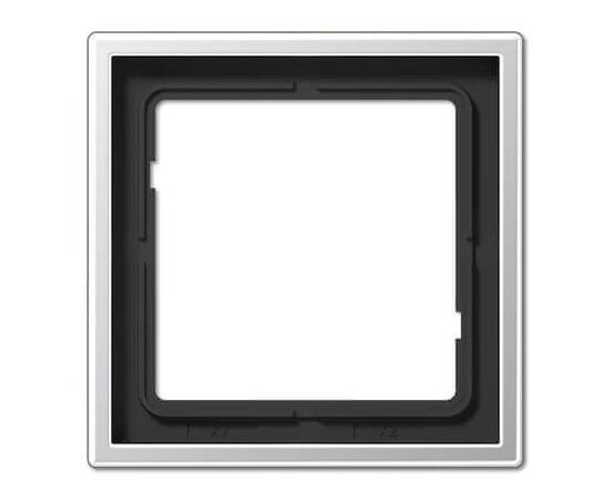 Рамка 1-постовая Jung LS 990 алюминий AL2981