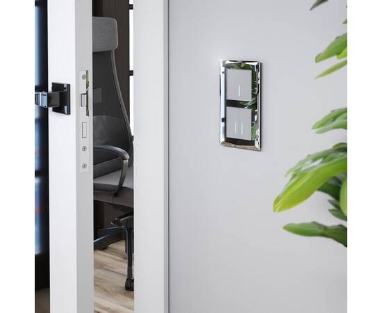 Сенсорный выключатель одноклавишный с функцией Wi-Fi Werkel серебряный W4510606 4690389149825, изображение 4