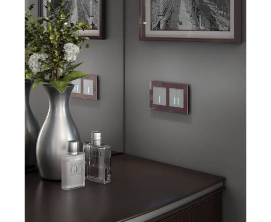 Сенсорный выключатель одноклавишный с функцией Wi-Fi Werkel серебряный W4510606 4690389149825, изображение 6