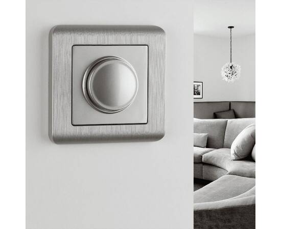 Рамка на 1 пост Werkel Stream серебряный W0012106 4690389162152, изображение 2