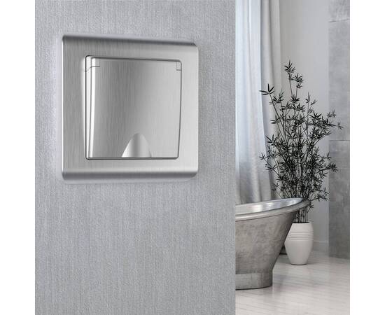 Рамка на 1 пост Werkel Stream серебряный W0012106 4690389162152, изображение 3