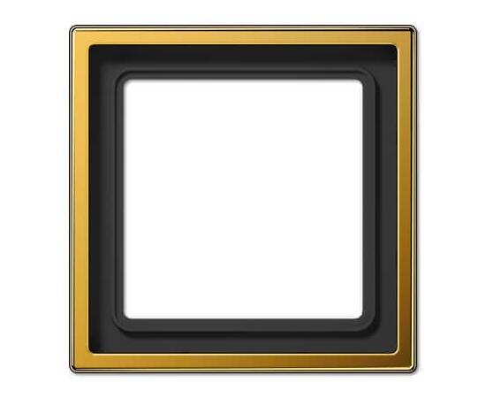 Рамка 1-постовая Jung LS 990 золото LS981GGO