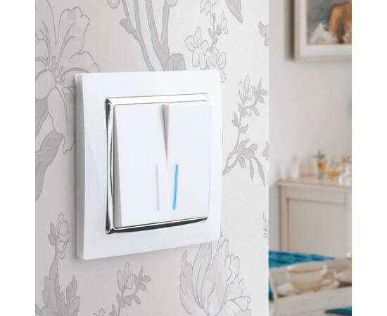 Рамка на 1 пост Werkel Snabb белый/хром W0011901 4690389160677, изображение 3