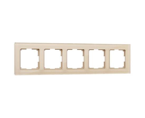 Рамка Werkel Favorit на 5 постов шампань W0051111 4690389160134