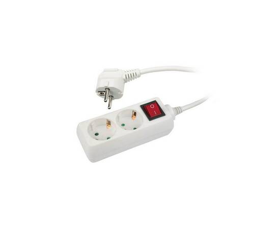 Удлинитель Uniel 2гн х 3м с/з Standard S-GCD2-3 02885
