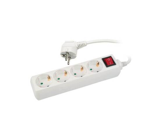 Удлинитель Uniel 4гн х 3м с/з + выкл Стандарт S-GCD4-3B 02927