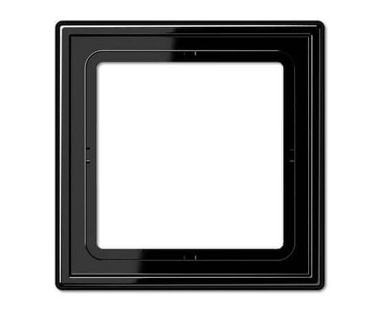 Рамка 1-постовая Jung LS 990 черная LS981SW